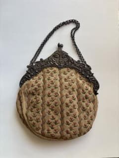 アンティーク刺繍バッグ　プチポワンのサムネイル