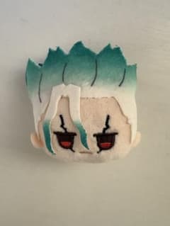 Dr.STONE 千空 フェイスぬいぐるみキーホルダーのサムネイル