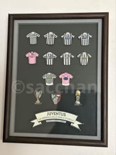 JUVENTUS ユベントス　歴代ユニフォームピンバッジセット JUVENTUS ユベントス 歴代ユニフォームピンバッジセット - メルカリ