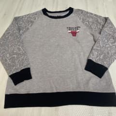 NBA シカゴブルズ トレーナー Medium グレー/ネイビーのサムネイル