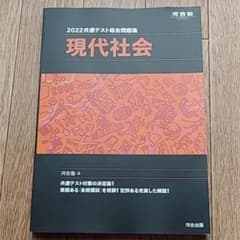 共通テスト総合問題集 現代社会 2022のサムネイル