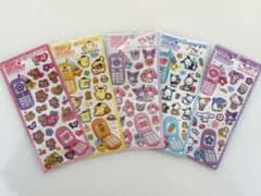 平成はっぴーフォン　サンリオ　5枚セットのサムネイル