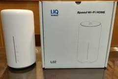 Speed Wi-Fi HOME L02 ホワイト ホームルーターのサムネイル
