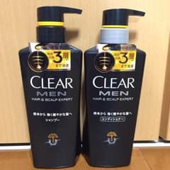 CLEAR MEN シャンプーコンディショナーセットのサムネイル