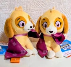 パウ・パトロール　マスコット　おひるねver.スカイ2点