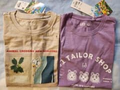 UNIQLO 반소매 T셔츠 아찔레 도부츠노모리 조니 에이블 시스터즈