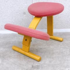 Rybo バランスイージー バランスチェア 姿勢矯正 学習椅子 ピンク系 