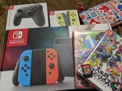 【セット品】Nintendo Switch本体、ソフト、プロコン等のサムネイル
