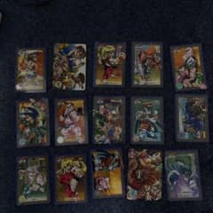 Street Fighter Zero カード 15枚セット　レトロカードのサムネイル