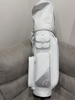 ク*読様 Callaway REVA キャディバッグ ホワイト - メルカリ