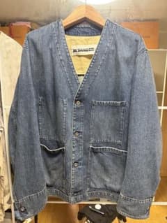 JIL SANDER カバーオール 44 JIL SANDER デニム カバーオール ジャケット L - メルカリ