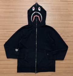 ☆激レア☆ APE シャークパーカー ブラック 2XL パーカー kaws - メルカリ
