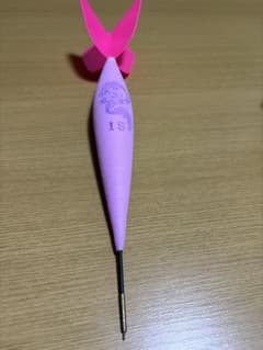 【ジャンク品】遠投カゴ釣り電気ウキ　V.I.Pプロジェクト海神15号ピンクのサムネイル