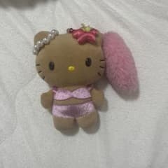 ハローキティ ガングロ ぬいぐるみ キーホルダーのサムネイル