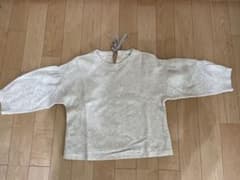白　カットソー　chambre de charmeのサムネイル