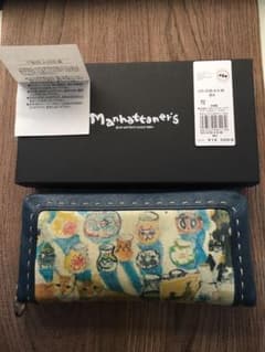 マンハッタナーズ  長財布 クレヨン画風のサムネイル