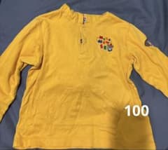 MIKI HOUSE 長袖カットソー イエロー 100cmのサムネイル