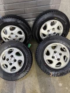 i*i様 サンバー純正タイヤホイール12インチ スノータイヤ スタッドレス 