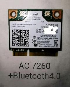 無線LANカード AC 7260+Bluetooth4.0のサムネイル