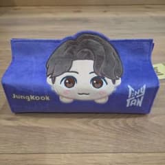 TinyTAN JungKook 티슈 케이스 국 신품 태그 첨부