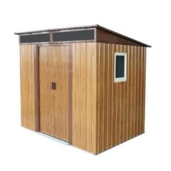 物置 屋外 戸外収納庫 スチール W195xD150xH180 窓付き - メルカリ