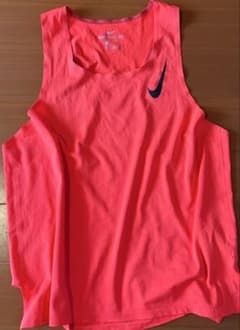 NIKE AEROSWIFT ランニングシャツ XL赤オレンジのサムネイル
