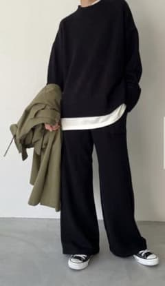El mar(エルマール) レイヤードニットセットアップのサムネイル