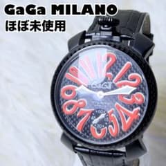 ✨ほぼ未使用✨GaGa MILANO マヌアーレ48 モザイク オレンジ 裏スケ