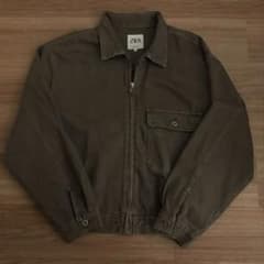 ZARA ジップアップ ワークジャケットのサムネイル