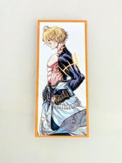 終末のワルキューレ ポセイドン しおり風イラストカード 特典 終末のワルキューレ ポセイドン しおり風イラストカード 特典