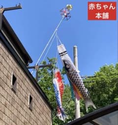 赤ちゃん本舗　鯉のぼりセット（万能型スタンド付き） m97129259761_1.jpg?1776149614