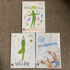 Wii Fit  と　Wii fit Plus と　Wii Sportsのサムネイル