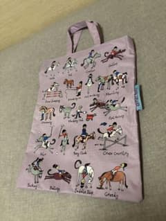 Tyrrell Katz(ティレル・カッツ)トートバッグ 乗馬 ラベンダーのサムネイル