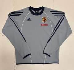 Lサッカー日本代表 スウェット　KIRIN入り 日本代表 サッカー ジャージ スウェット トレーナー 練習着 KIRIN S