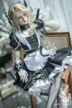ディーラー様製 ドール服 メイド服 1/4サイズ MDD SDM - メルカリ