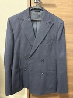 訳あり格安　麻布テーラー　オーダースーツ　高級カノニコ生地　ビジネススーツ　秋冬
