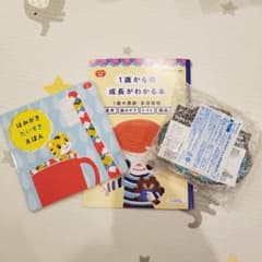 新品　はみがきミラー　しまじろうといっしょ　絵本付きのサムネイル