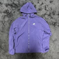 Nike ナイロンジャケット パープル