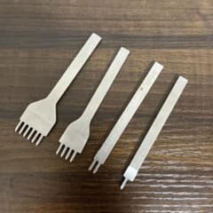菱目打ちセット、レザークラフトのサムネイル
