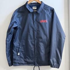 VANS コーチジャケット ネイビー Mサイズのサムネイル