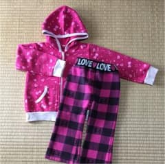 女の子100センチ パーカーのサムネイル
