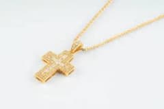 クロスネックレス 18k GOLD Diamond エクスポジション ダミアーニ 