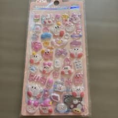 ぷくぷくキャラクターシールステッカーのサムネイル