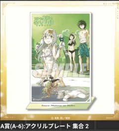 [어떤 마술의 금서 목록] 복권 당당 20주년 기념 온라인 복권 아크릴 플레이트