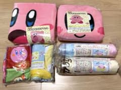 星のカービィ　プライズ景品まとめ売り　フロアマット、ブランケット、タオルケット