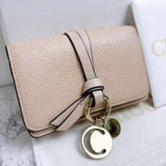 美品✨ギャランティ箱付✨Chloé クロエ カードケース 名刺入れピンク