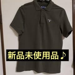 Barbour オリーブグリーン ポロシャツ - メルカリ