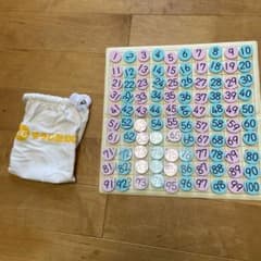 公文 数字盤 すうじ盤 100 収納袋付きのサムネイル
