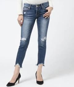 moussy JW fringe cropped skinnyのサムネイル
