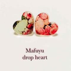 薔薇 花かんむり drop heart pierce♥︎のサムネイル